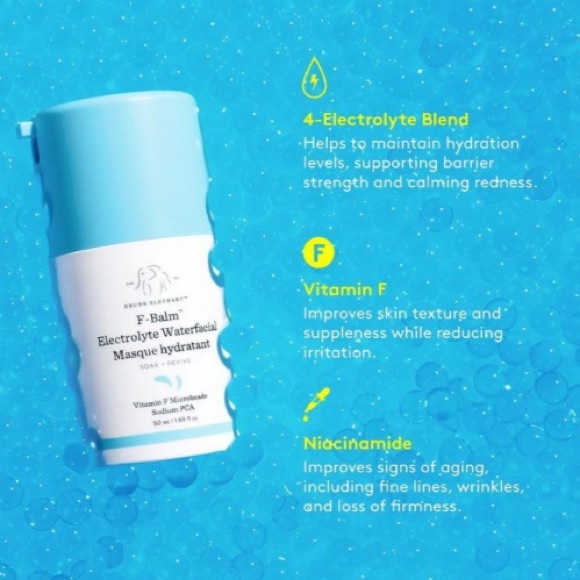 Drunk Elephant Skincare 525 New Drunk Elephant Fbalm Electrolyte Waterfacial 6 Oz Poshmark